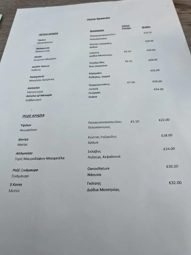 Menü_Mili Restaurant & Bar_Kými_Bild_2