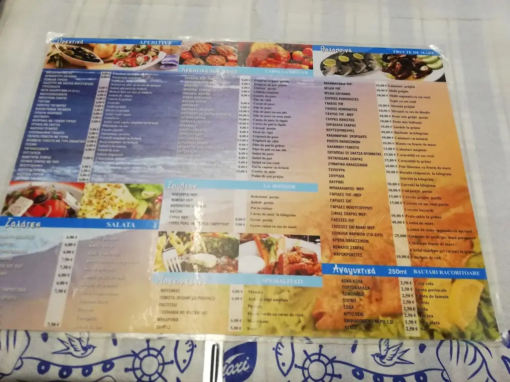 Menü_Taverna Koyklis_Paralía Avlídhos_Bild_3