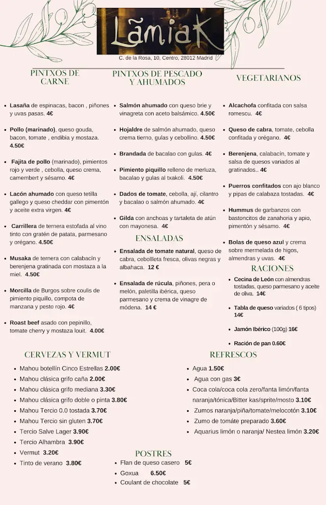 Menu_Το μικρό καφέ μεζεδοπωλείο_Psachná_image_1