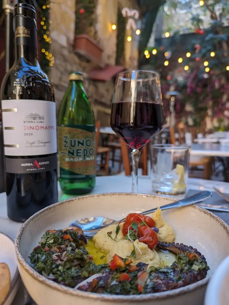 Menü_Lyra Restaurant Athens_Pláka Dílesi_Bild_8