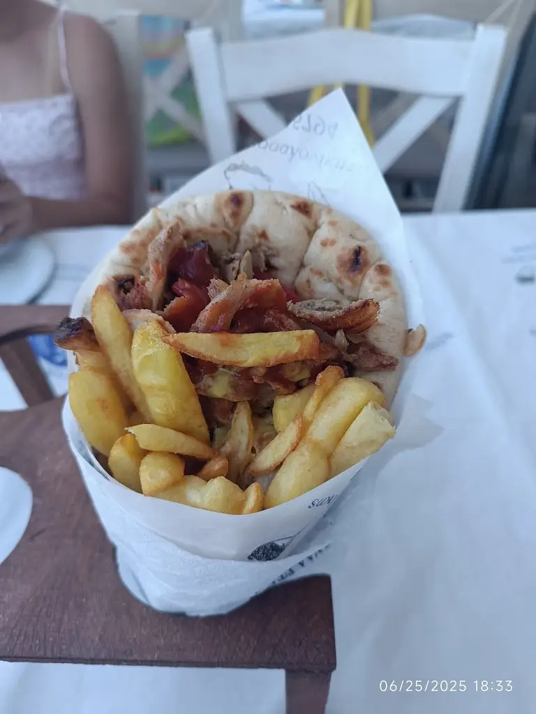 Гоце Димоски_KOTOPOYLA TA ADERFIA_Stavrós_reseña