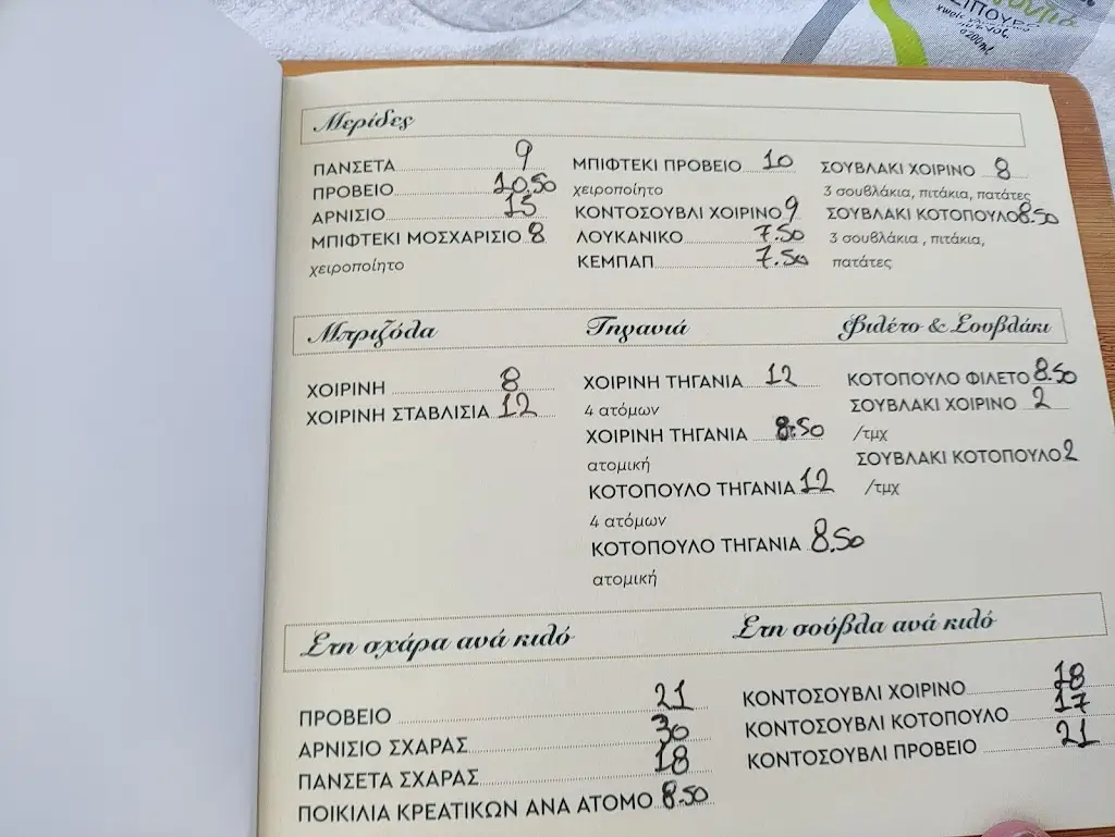 Menü_Στου Μπάρμπα Νίκου_Stylída_Bild_2