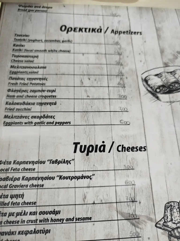 Menü_Agios Athanasios Tavern_Ágios Athanásios_Bild_3