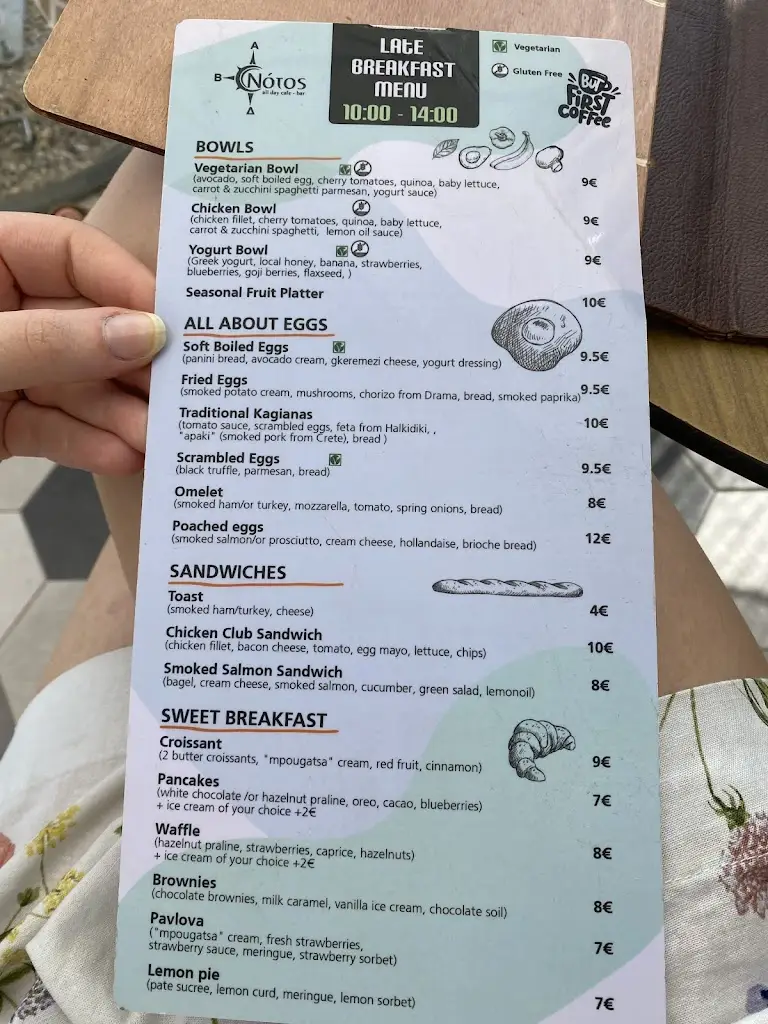 Menü_Notos All Day Bar_Áfytos_Bild_2