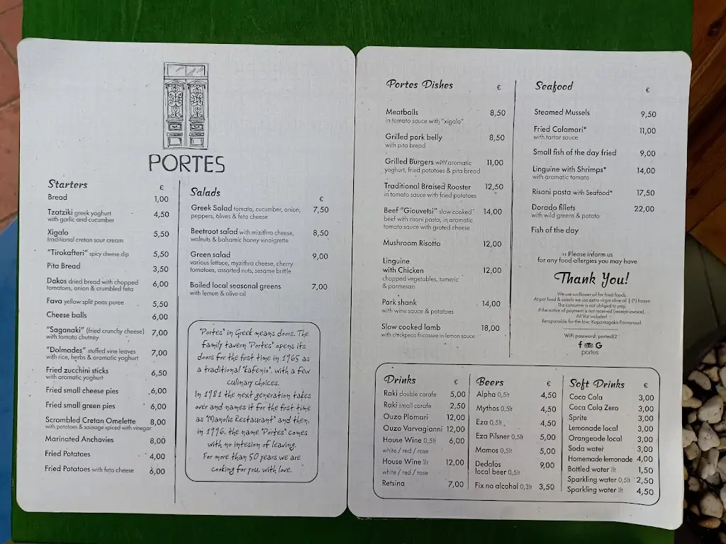 Menü_Portes_Ágios Nikólaos_Bild_3