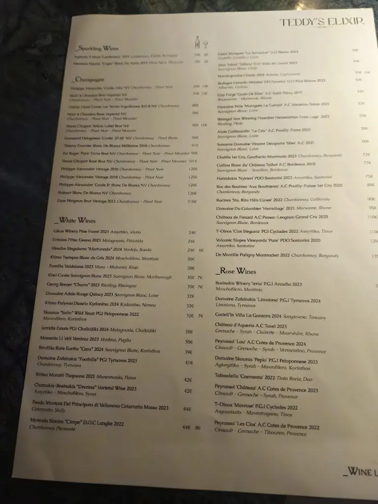 Menu_Teddy's Elixir_Argyroúpoli_image_1