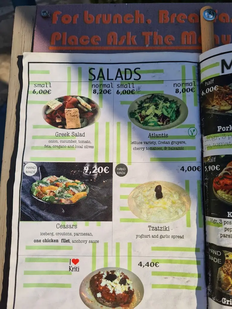 Menü_Kouzina Restaurant_Ágios Nikólaos_Bild_2