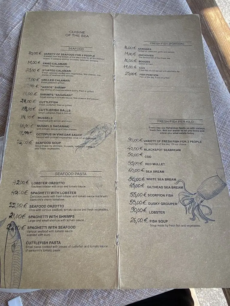 Menu_The Cave of Nikolas_Akrolímni_image_1