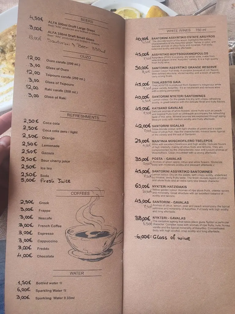 Menu_The Cave of Nikolas_Akrolímni_image_4