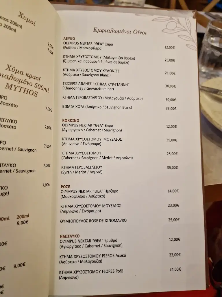 Menu_Olympus Γήτεμα_Angelochóri_image_2