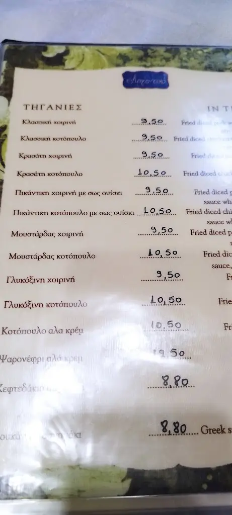 Menu_Tavern Archontiko_Aghios Panteleímon_imagen_4