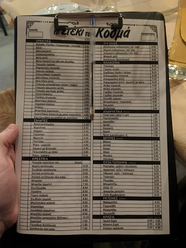 Menu_To Steki tou Kosma_Aridaía_image_1