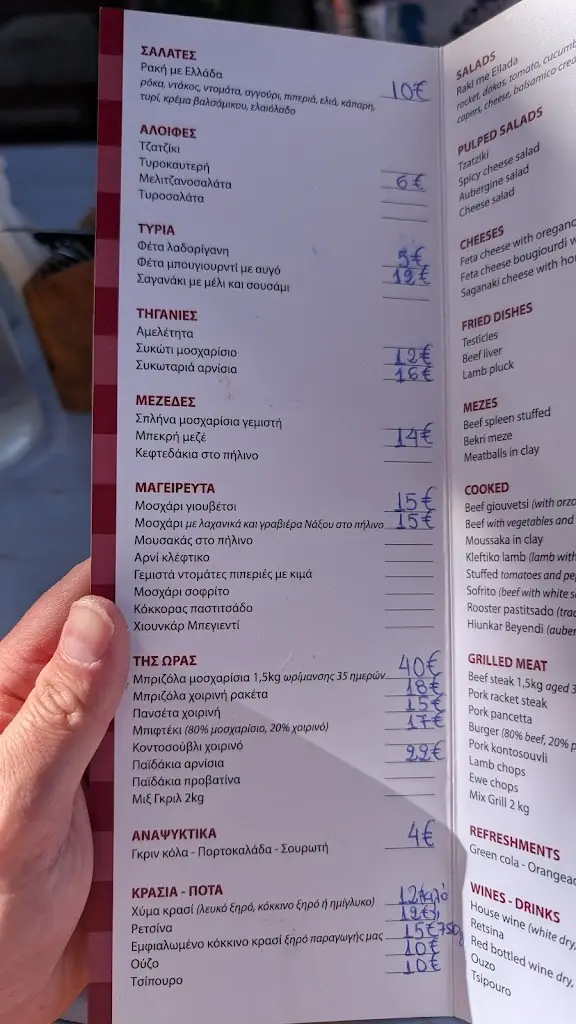 Menü_Raki with Greece_Arnaía_Bild_1