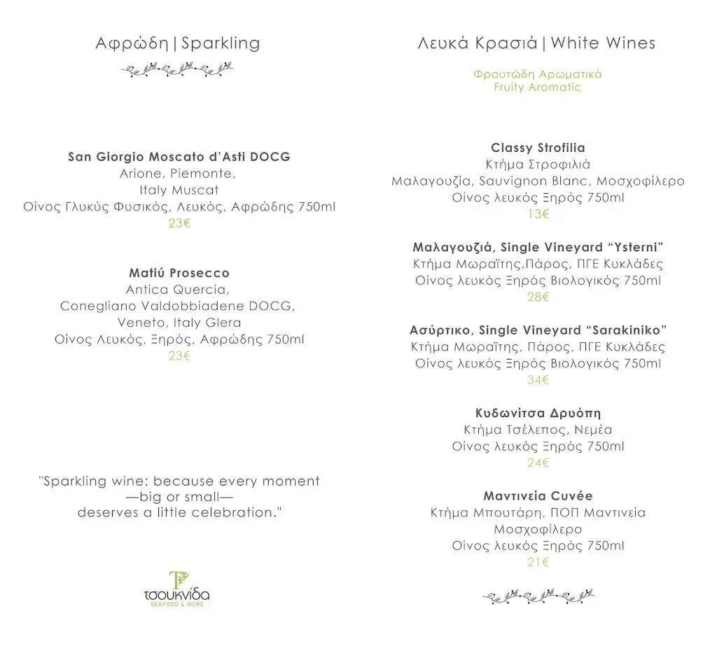 Menü_Tsouknída_Asvestochóri_Bild_1