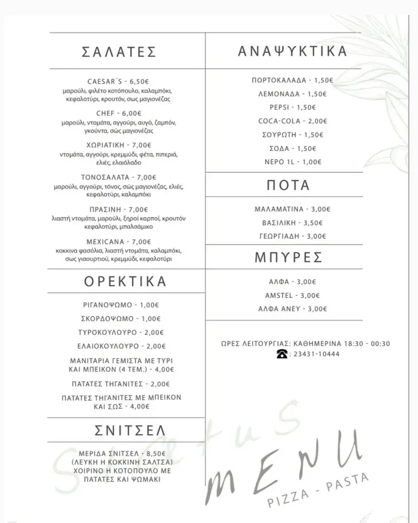 Menu_Πιτσαρία Status_Axioúpoli_image_2