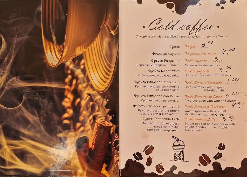 Menü_Fifty-fifty cafe restaurant_Asproválta_Bild_4