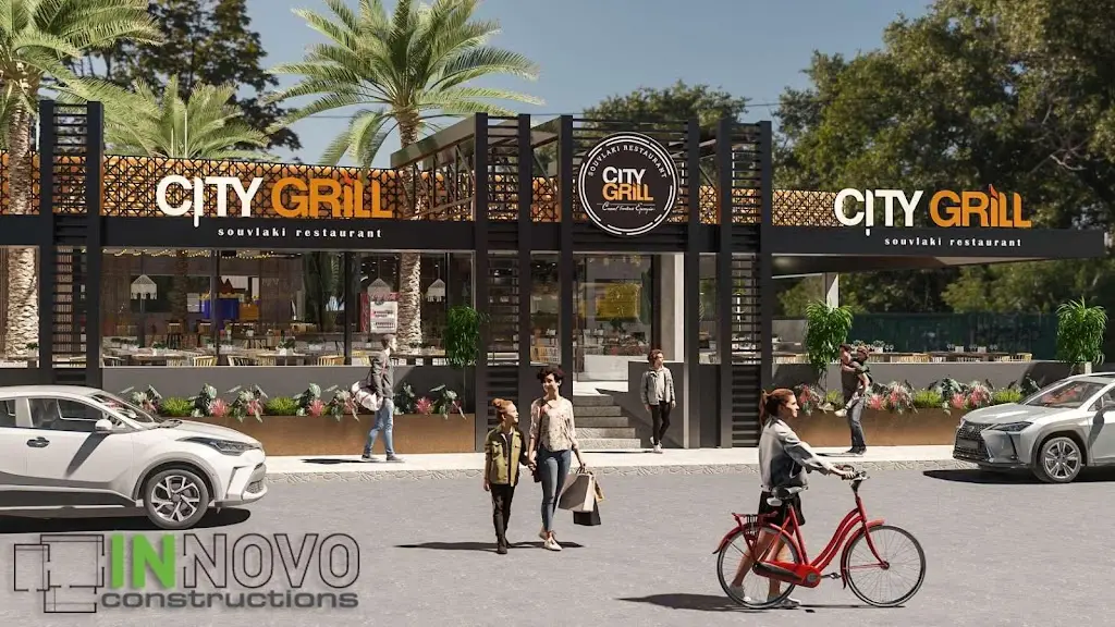 City Grill restaurante en Artémida