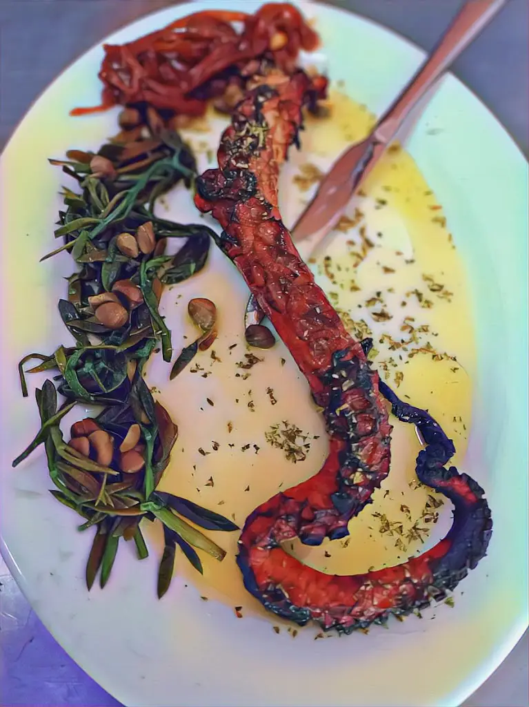 Menü_Kritamos restaurant by the sea_Ierissós_Bild_2