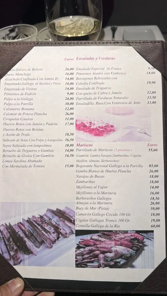 Menü_Forkys Restaurant_Artémida_Bild_2