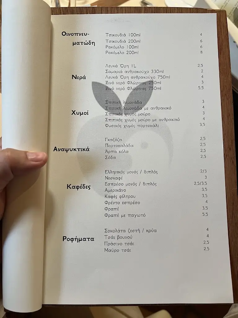 Menü_Milia restaurant_Káto Miliá_Bild_4