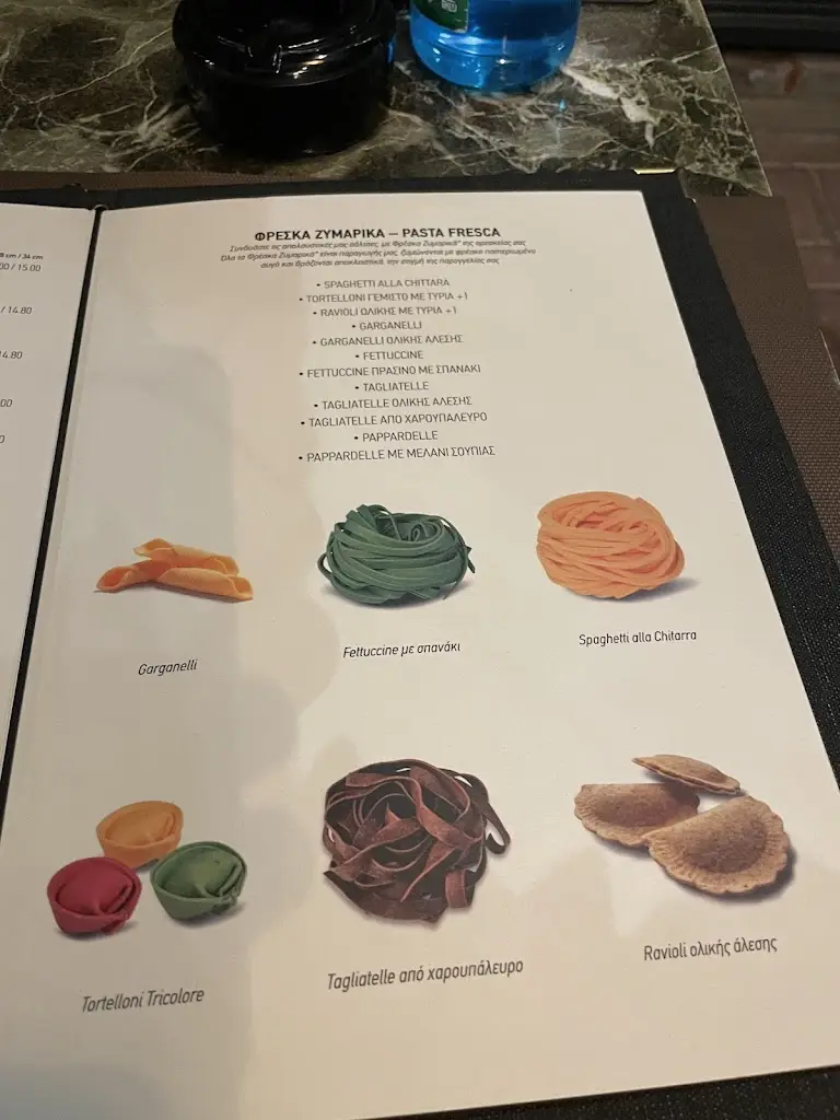 Menü_Kitchen Pasta | Gastronomia Italiana_Kateríni_Bild_3