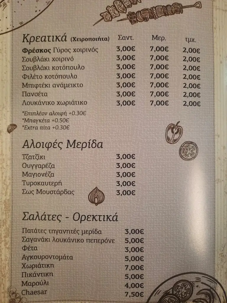 Menü_Ψητοπωλείο Κάτι ψήνεται (TAMOS ΓΙΩΡΓΟΣ)_Korinós_Bild_1