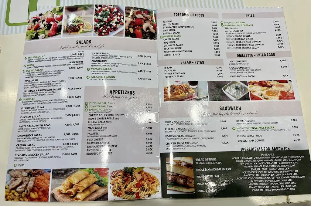 Menü_Number One: All Day Food_Koryfí_Bild_2