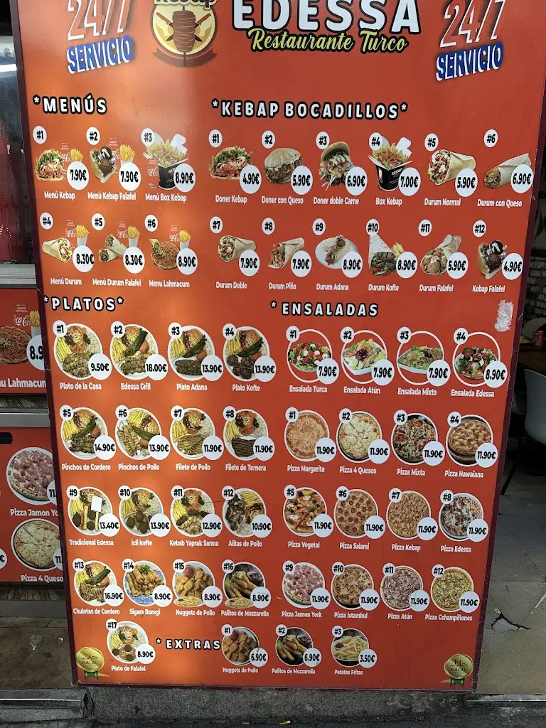 Menü_Souvlaki Bar_Kilkís_Bild_2