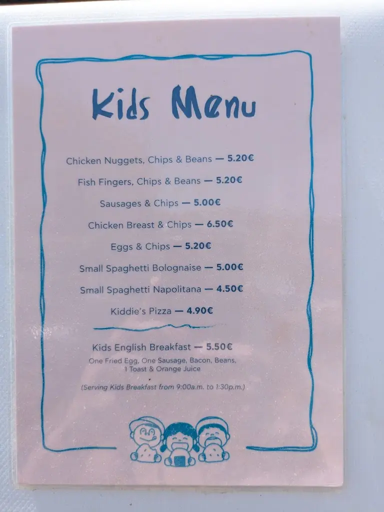 Menü_Bolero Restaurant_Kouloúra_Bild_3