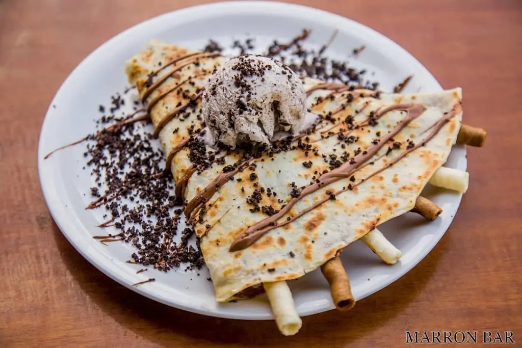 Menü_MARRON BAR_Mavrothálassa_Bild_4