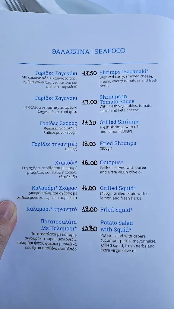 Menü_Νόστιμη θάλασσα_Néa Fókaia_Bild_3