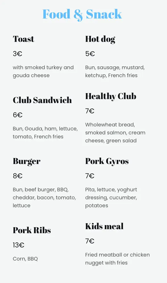 Menu_Riviera Beach Bar/Resto_Néa Michanióna_image_3