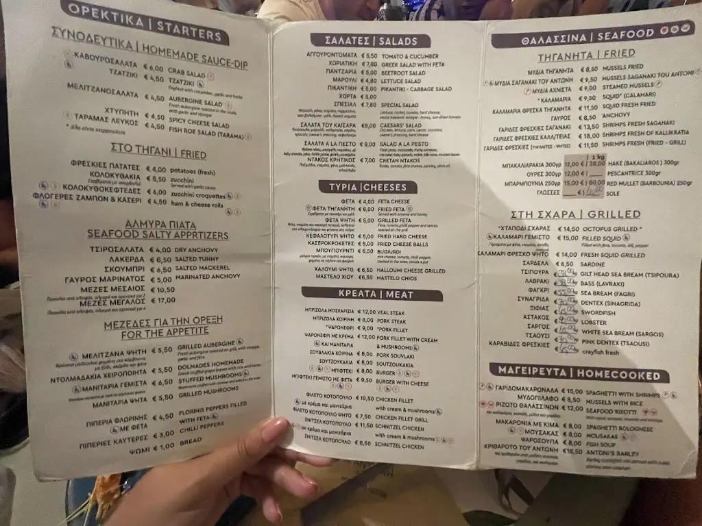 Menü_To Koutouki tou Antoni_Néa Kallikráteia_Bild_3