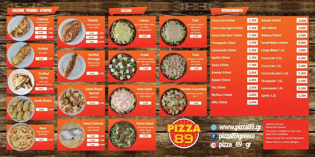Menu_Pizza 89_Néa Moudhaniá_immagine_3