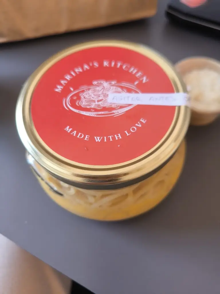 Menü_Το λιμάνι του Νικόλα (Ο Πατάος)_Néos Mylótopos_Bild_3