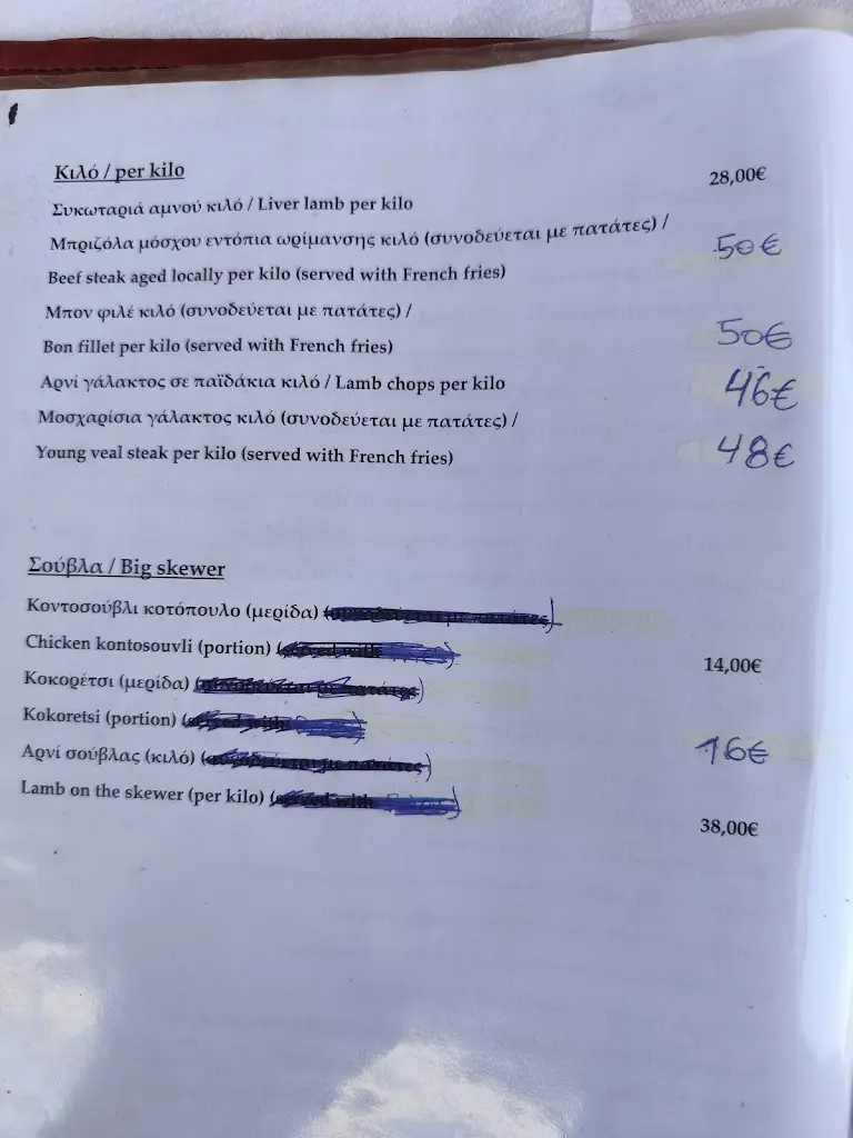 Menü_SteakHouse NIKOS_Néoi Epivátes_Bild_1