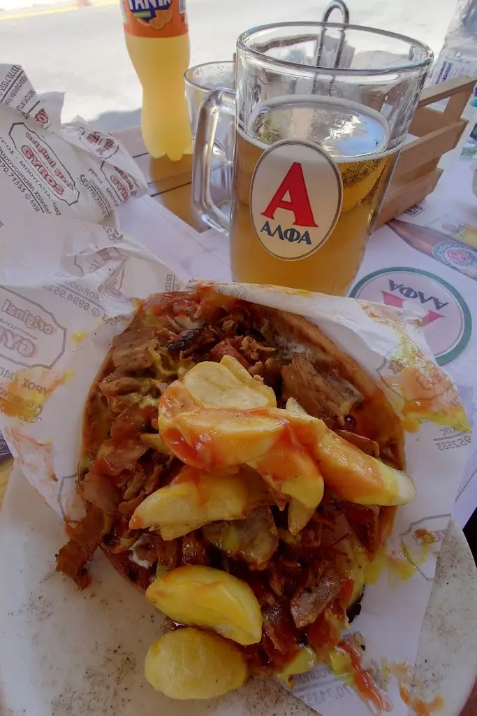 Menü_Original Greek GYROS_Ouranoupolis_Bild_7