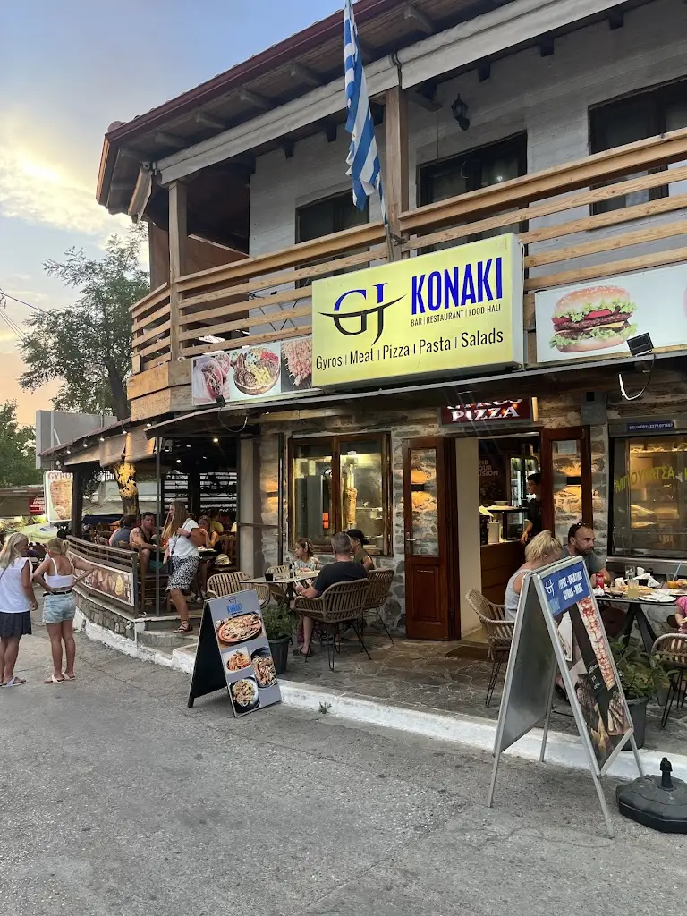 GJ Konaki Restaurant in Ouranoupolis