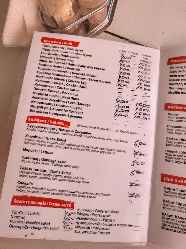 Menu_Marios Family_Pefkochóri_image_1