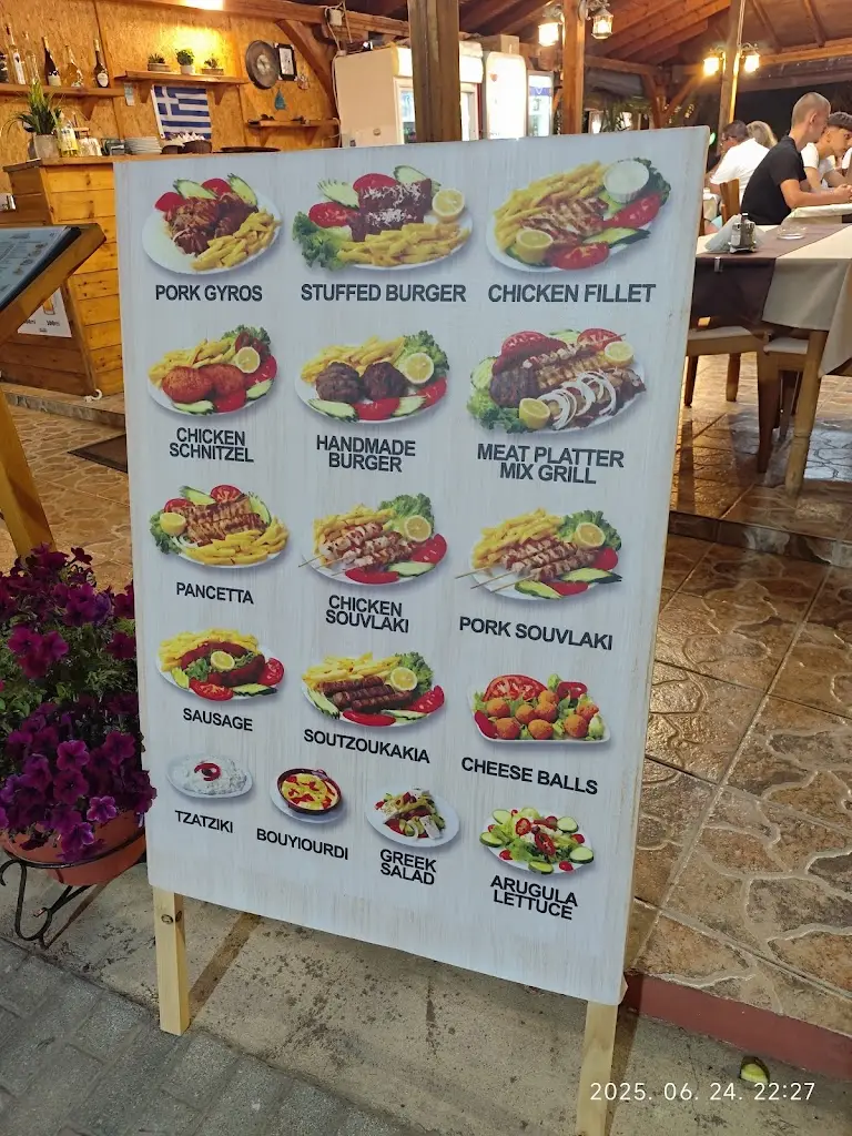 Menü_Grigoris Fast Food_Sárti_Bild_4