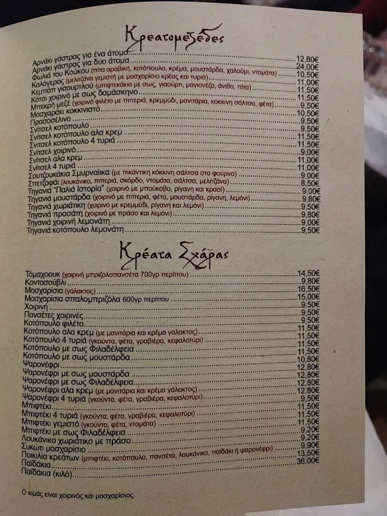 Menü_Παλιά Ιστορία_Tríkala_Bild_1