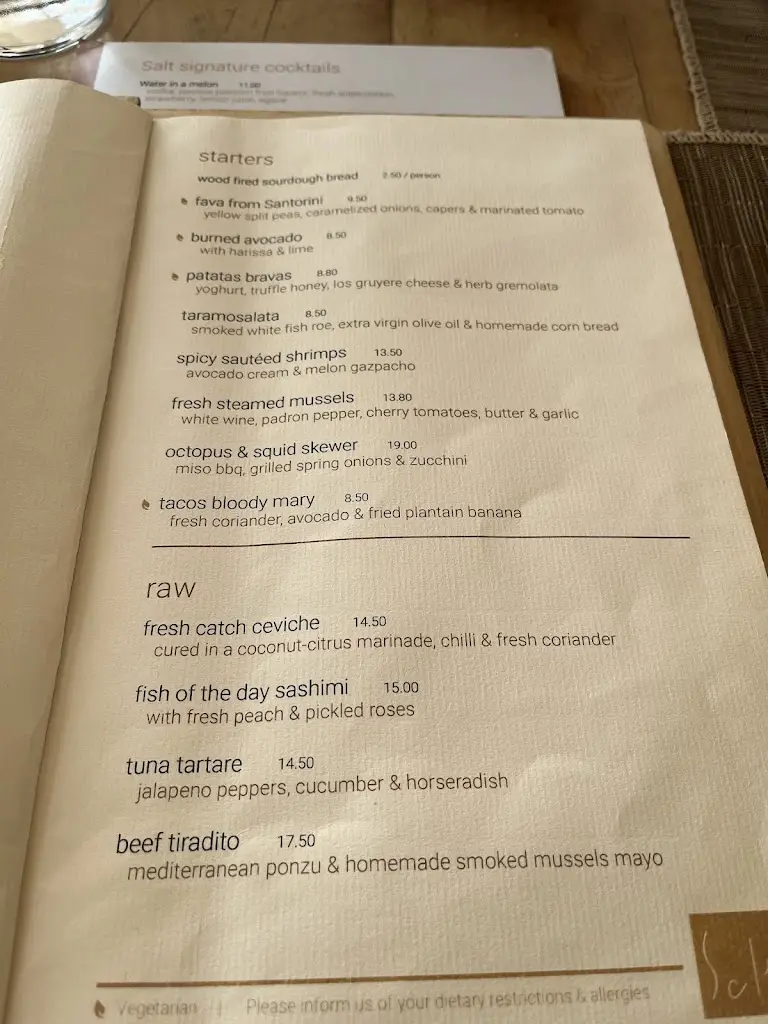 Menü_Salt Restaurant Bar_Oichalía_Bild_4
