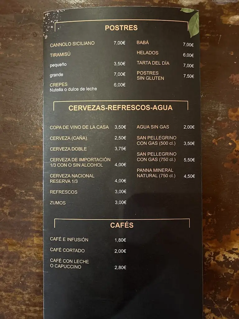 Menü_Alex's Pizza_Vasilikí_Bild_1