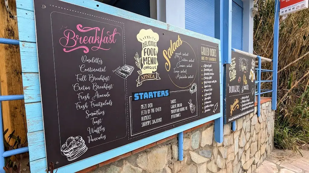 Menu_Apnea Restaurant Beach Bar_Agía Galíni_image_3