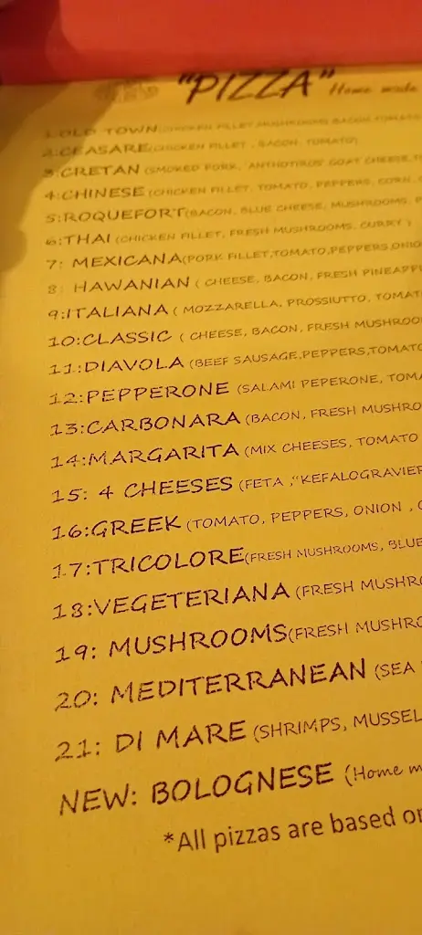 Menü_'Old town 'BRASSERIE Restaurant_Agía Galíni_Bild_3