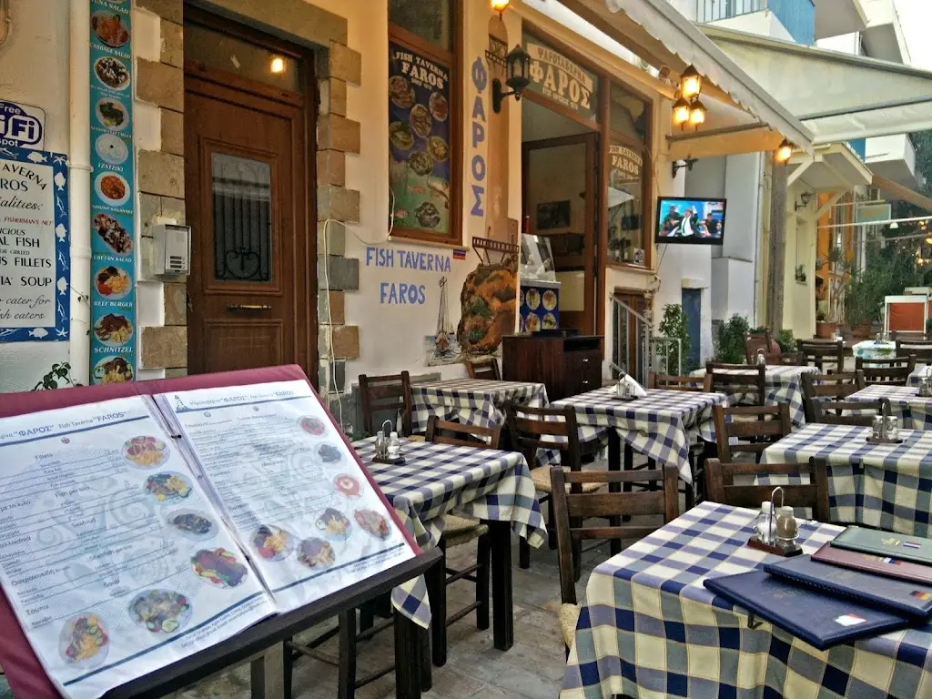 Faros Restaurant in Agía Galíni