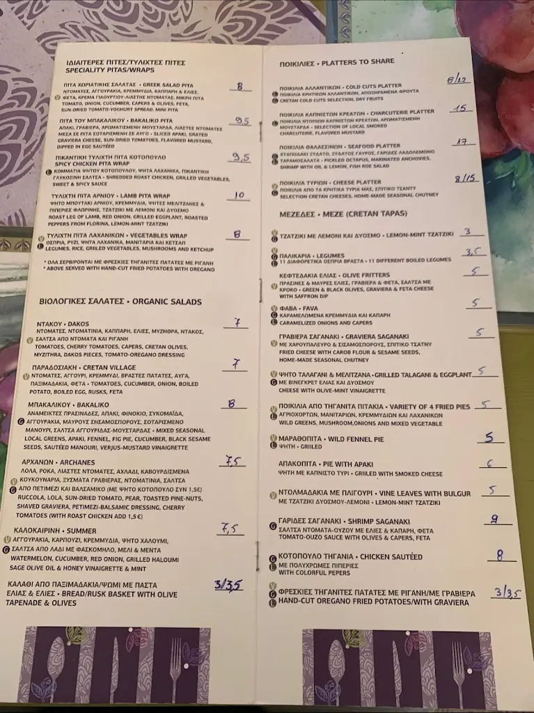Menü_Bakaliko Crete_Ano Arhanes_Bild_3
