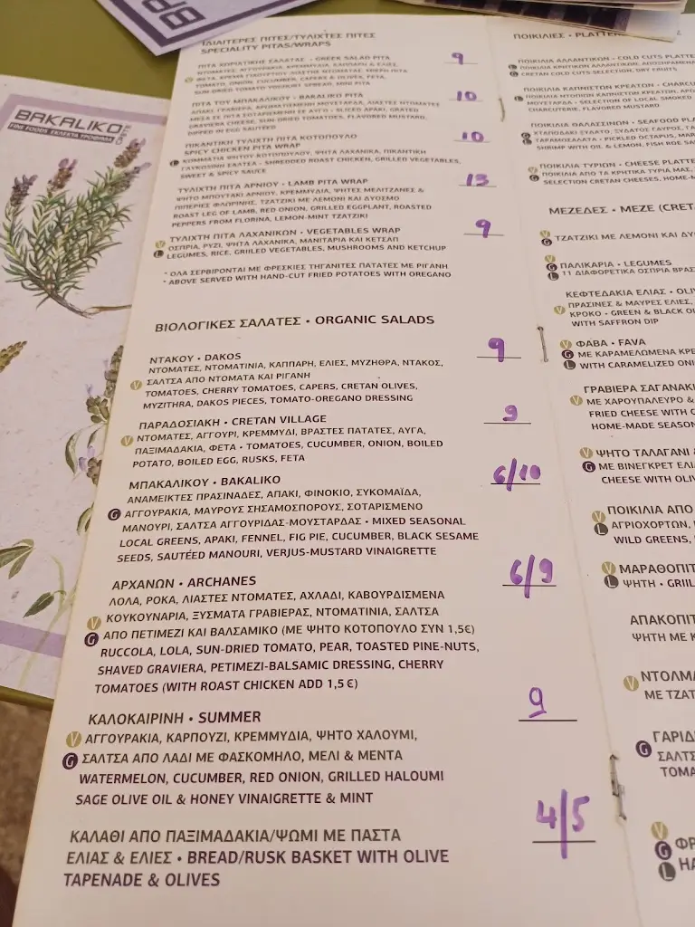 Menü_Bakaliko Crete_Ano Arhanes_Bild_4