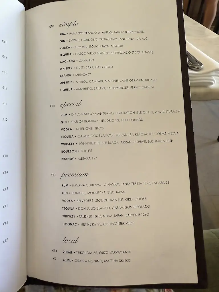 Menü_Ginger Concept_Chaniá_Bild_2