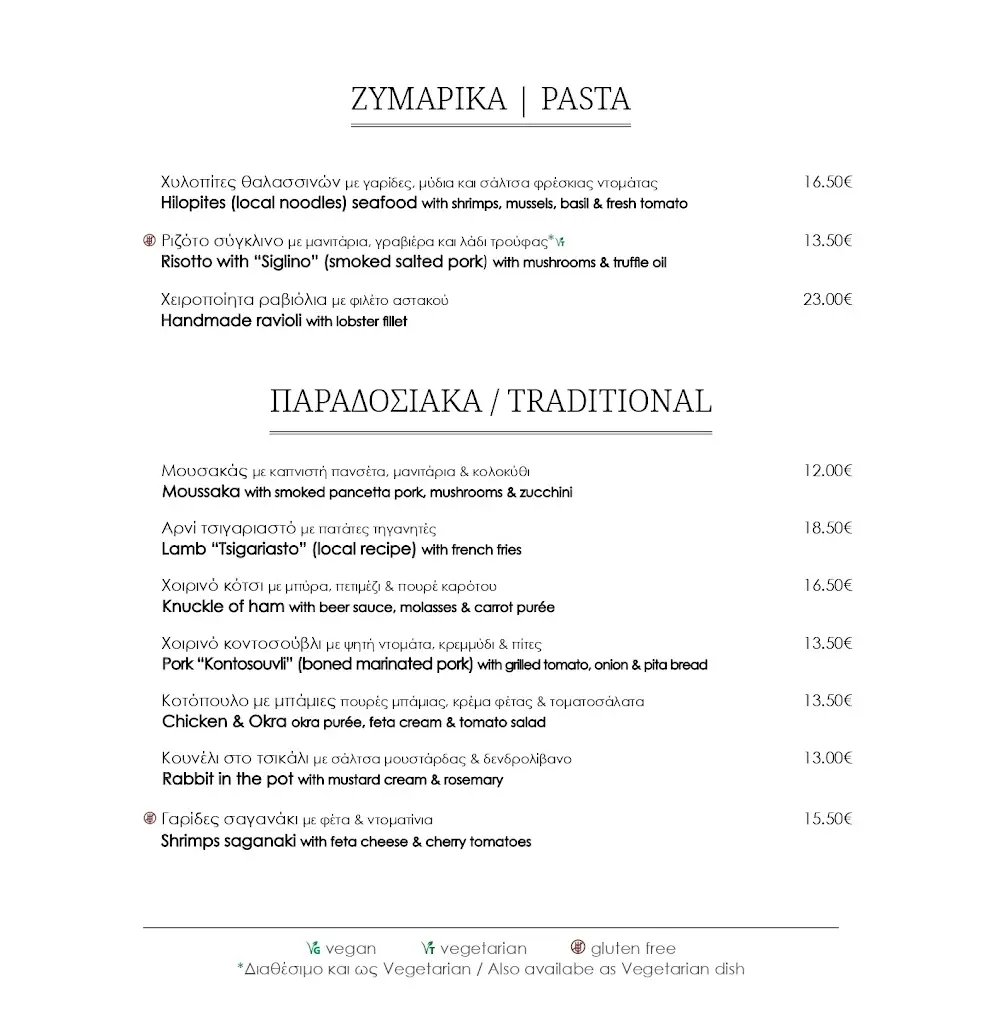 Menü_Kritamon Wine Restaurant_Chaniá_Bild_2